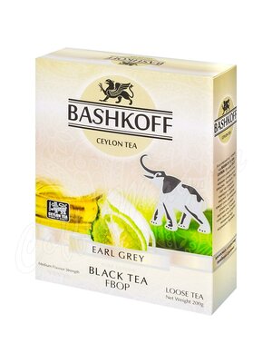 Чай Bashkoff Earl Grey FBOP черный с бергамотом 200г
