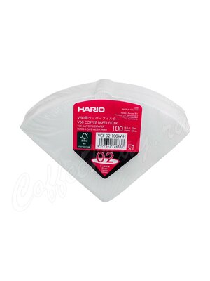 Hario Фильтры бумажные для воронок на 4 порции 