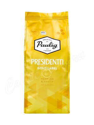 Кофе Paulig Presidentti Gold Label в зёрнах 250 г