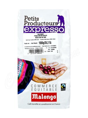 Кофе Malongo в зернах Mexico 1 кг
