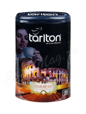 Чай Tarlton Колизей Черный (БОП1) 250 г ж.б.