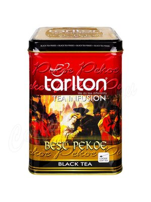 Чай Tarlton черный PEKOE жестяная банка 250 г