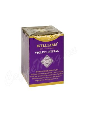 Чай Williams Violet Crystal черный с манго и лепестками василька 100 г