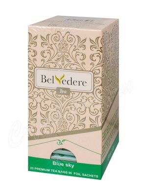 Чай Belvedere Голубое Небо зеленый 25 пак
