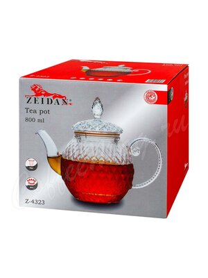 Чайник Zeidan стеклянный 800 мл (Z-4323)