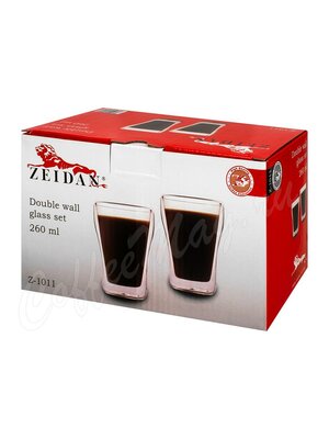 Zeidan Набор стаканов с двойными стенками 260 мл (Z-1011)