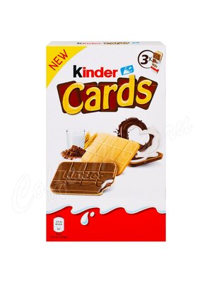 Kinder Cards Пирожное с нежной начинкой 76,8г