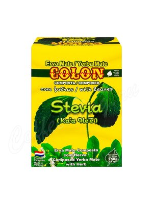 Чай Йерба Мате Colon Con Stevia со стевией 250 гр (48047)
