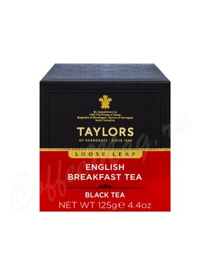 Чай Taylors листовой черный Английский завтрак 125г