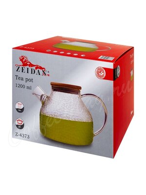Чайник стеклянный Zeidan Бамбук (Z-4373) 1,2 л