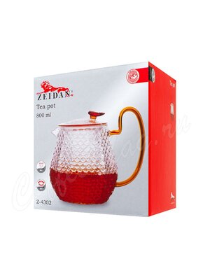 Чайник стеклянный Zeidan 800 мл (Z-4302)