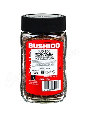 Кофе Bushido (Бушидо) растворимый Red Katana 100 г