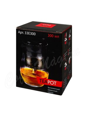 Чайник заварочный Гунфу с кнопкой Teapot 300 мл (33E300)