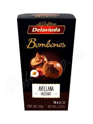 Delaviuda Шоколадные конфеты с пралине из фундука (Avellana) 150г