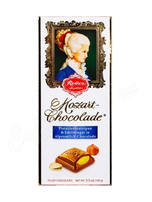 REBER Плитка молочный шоколад с орехами и фисташками Alpen Vollmilch 100 г (002)