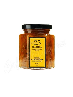 Мармелад Банка Лаборатория Фейхоа с апельсином и лимоном 220 г №25