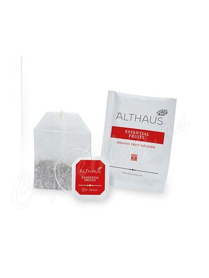 Чай Althaus Essential Fruits (Фруктовое Искушение) фруктовый в пакетиках 20 шт