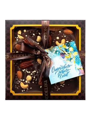 Chokodelika Шоколад темный Космический сюрприз 180 г