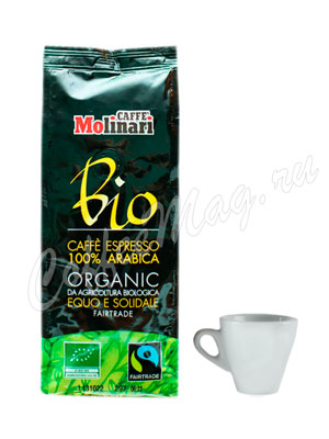 Кофе Molinari молотый Bio Organic 250 г