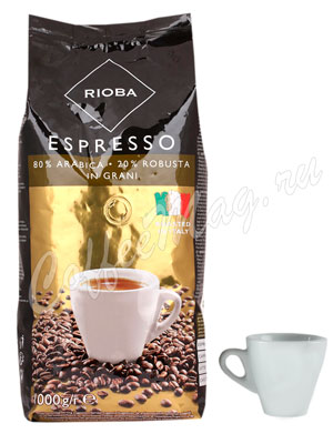 Кофе Rioba в зернах Espresso (Gold) 1 кг