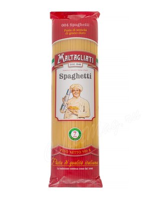 Макаронные изделия Maltagliati №004 Spaghetti (Спагетти) 500 г