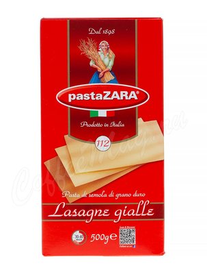 Макаронные изделия Pasta Zara Лазанья №112 500 г
