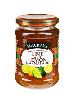 Джем Mackays Лайм и лимон 340 г