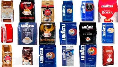 Кофе Lavazza в зернах