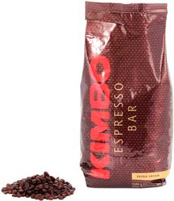 Кофе Kimbo (Кимбо) в зернах