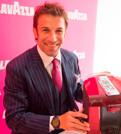 Алессандро Дель Пьеро и Лавацца (Alessandro Del Piero and Lavazza)