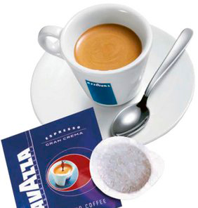 Кофе Lavazza Gran Crema Espresso 7г. в чалдах, молотый