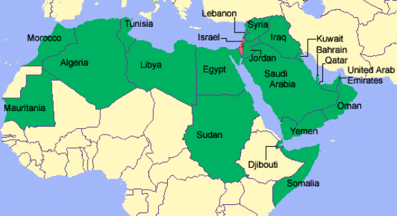 Карт Арабских стран