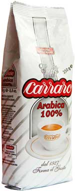 Кофе Carraro (Карраро) в зернах