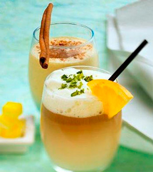 Кофе с лимоном и мороженым