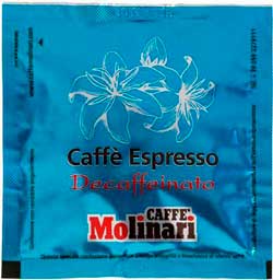 Кофе в чалдах Molinari