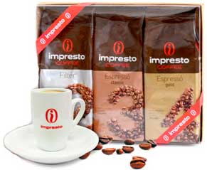 Кофе Impresto (Импресто) в зернах