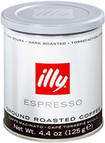 Кофе Illy Espresso молотый (Темная обжарка)