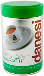 Молотый кофе Danesi Decaf