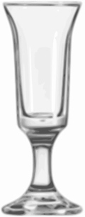 Бокал Пус Кафе (Pousse Cafe Cup)