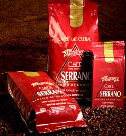 Кофе Serrano в зернах