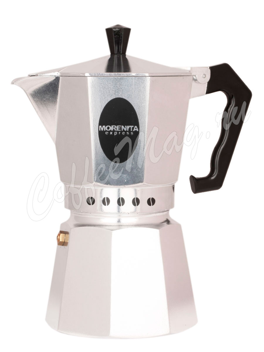 Гейзерная кофеварка Bialetti Morenita на 6 порции 240 мл Гейзерная кофеварка Bialetti Morenita на 6 порции 240 мл