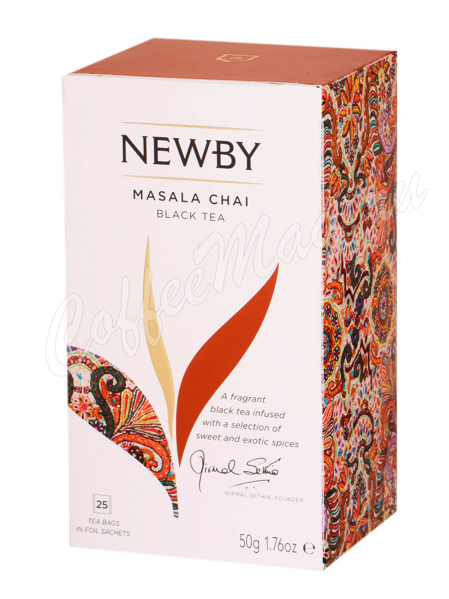 Чай Newby черный Масала чай 25 пак
