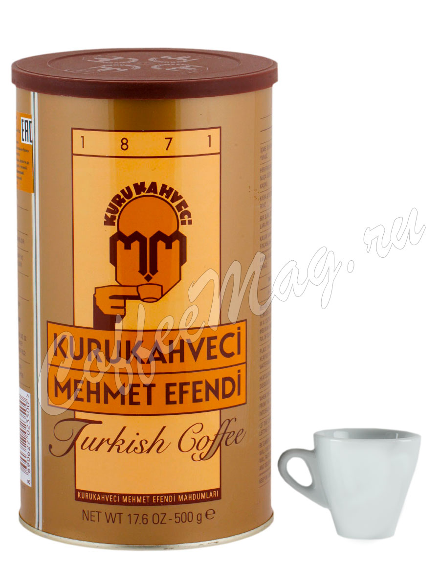 Кофе Mehmet Efendi Kurukahveci молотый для турки 500 г