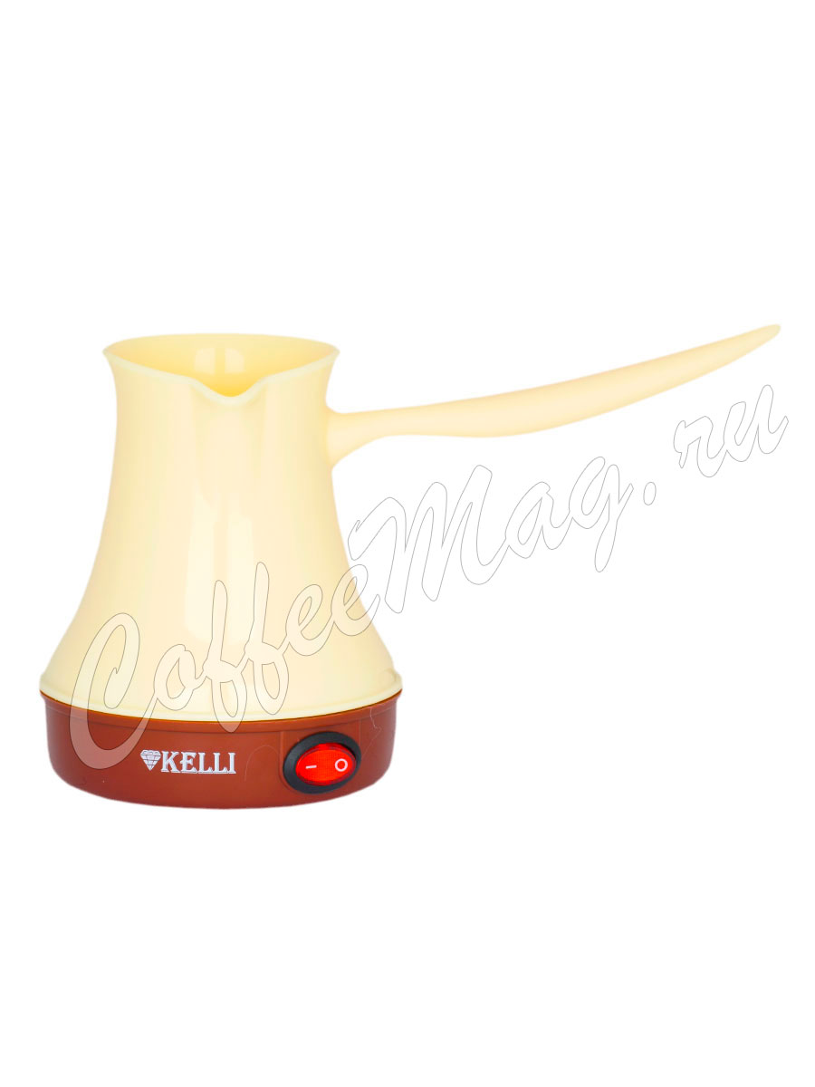 Турка электрическая Kelli KL-1444 (кремовая)