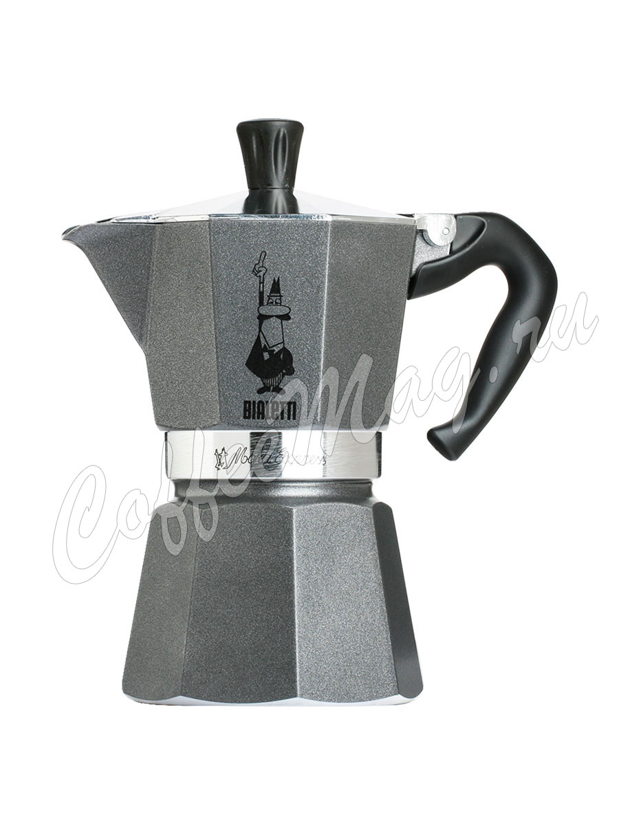 Гейзерная кофеварка Bialetti Moka Express Diamond Grey 3 порции 120 мл 5312 Гейзерная кофеварка Bialetti Moka Express Diamond Grey 3 порции 120 мл 5312