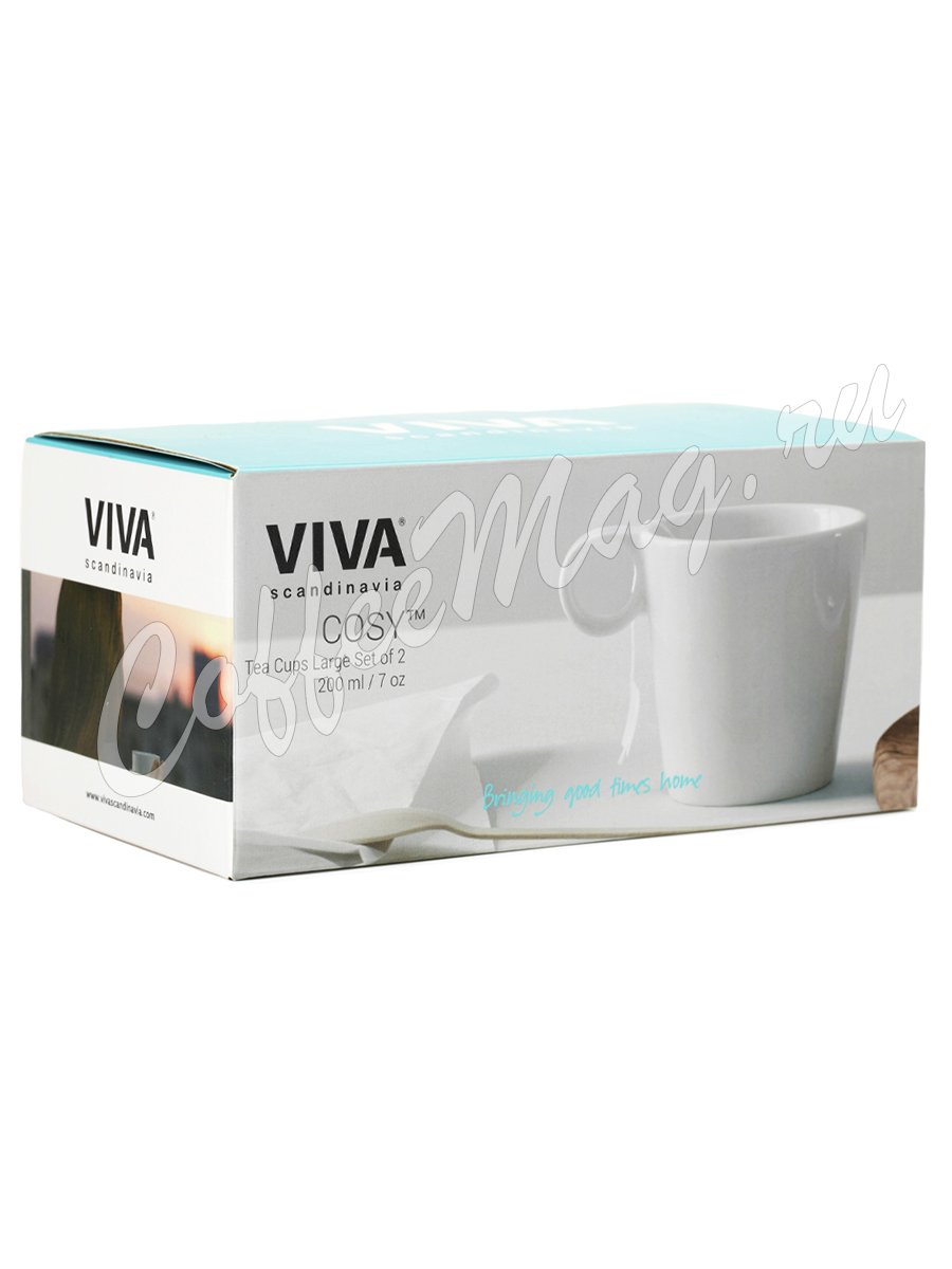 VIVA COSY Чайные кружки (комплект 2шт) 0,2 л (V80002) 