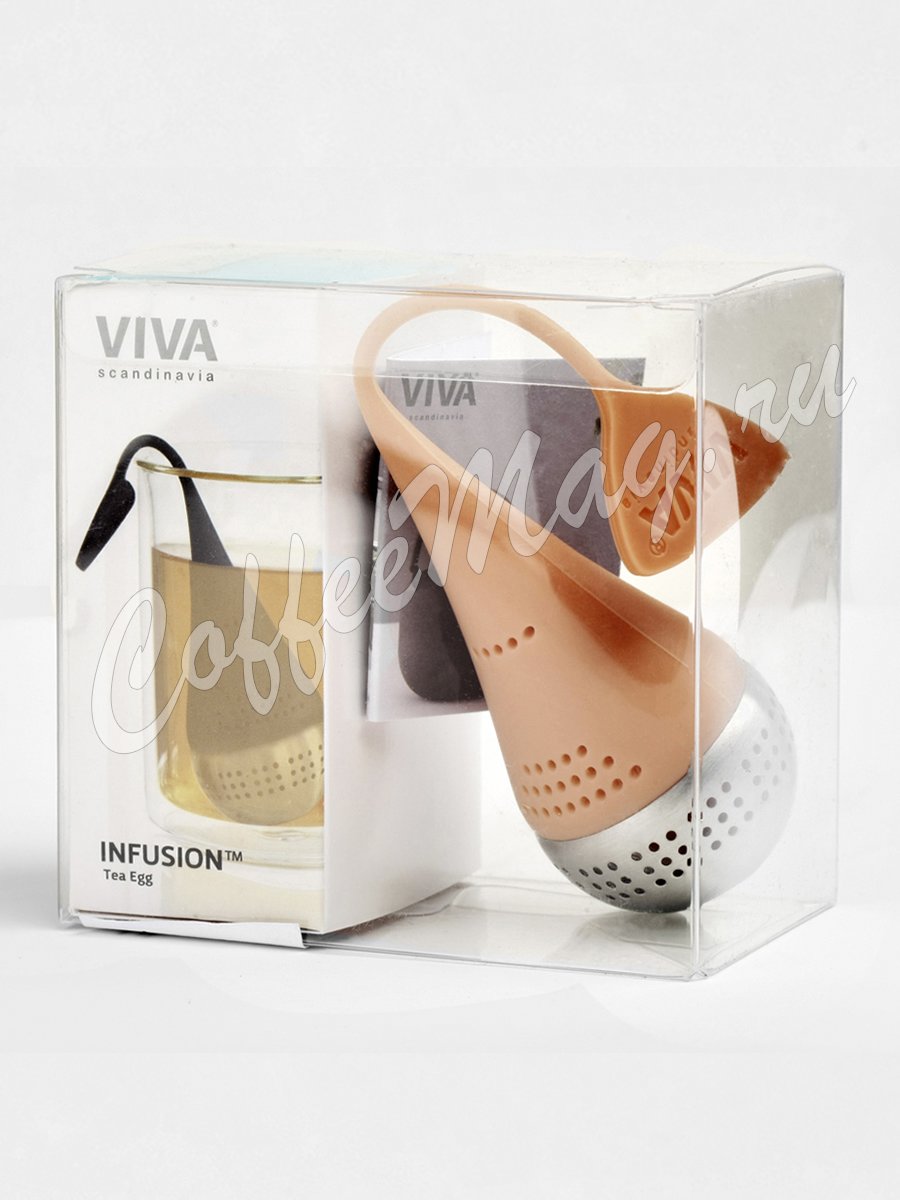 VIVA Infusion Egg Ситечко для заваривания чая (V39120) оранжевый VIVA Infusion Egg Ситечко для заваривания чая (V39120) оранжевый