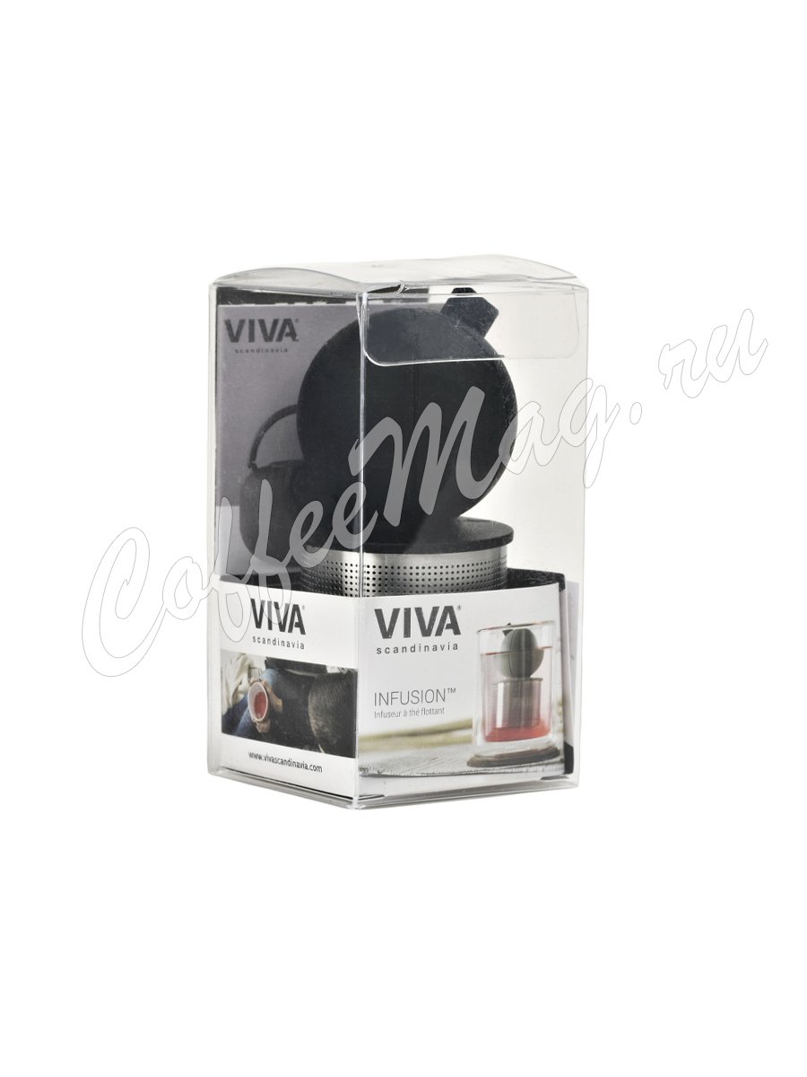 VIVA Infusion Поплавок Ситечко для заваривания чая (V77658) черный VIVA Infusion Поплавок Ситечко для заваривания чая (V77658) черный