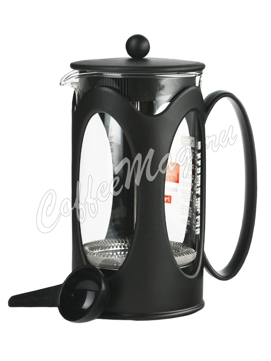 Кофейник с прессом Bodum Kenya черный 1л (10685-01) Кофейник с прессом Bodum Kenya черный 1л (10685-01)
