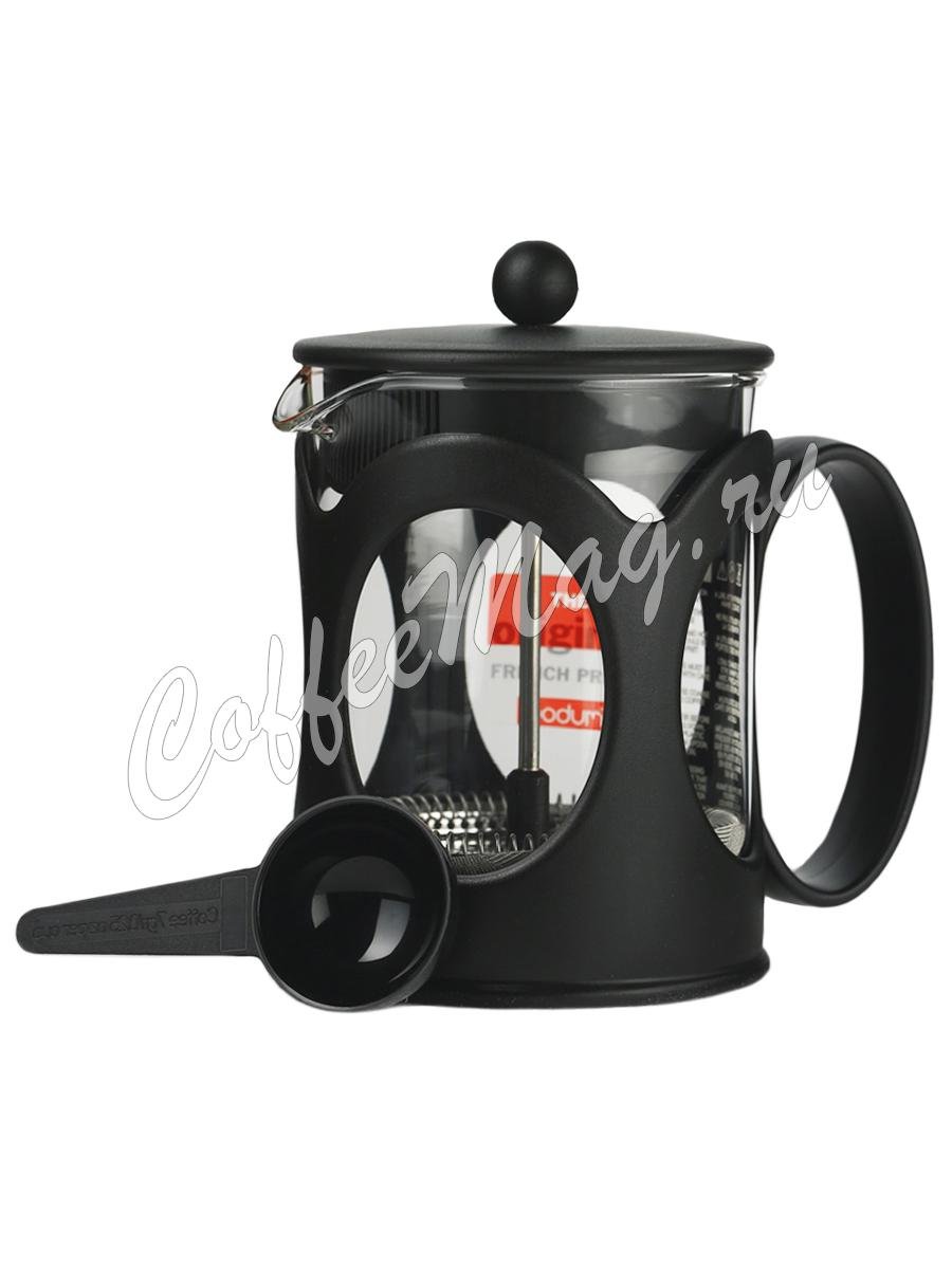 Кофейник с прессом Bodum Kenya черный 500 мл (10683-01) Кофейник с прессом Bodum Kenya черный 500 мл (10683-01)